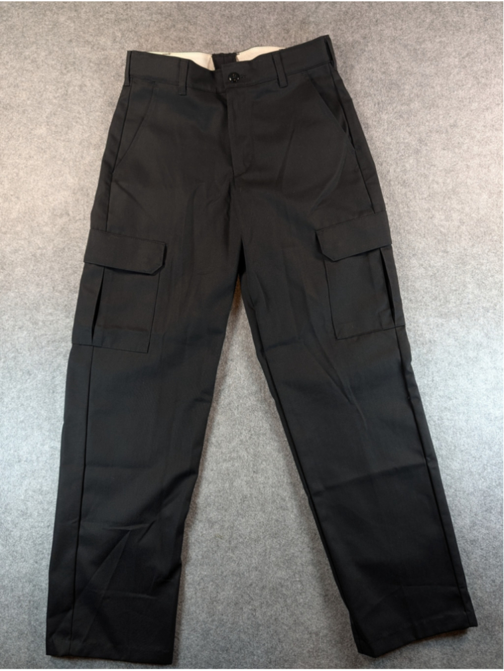 Red Kap 30x32 PT88 Industrial Twill Cargo Work Pants Black  NEW